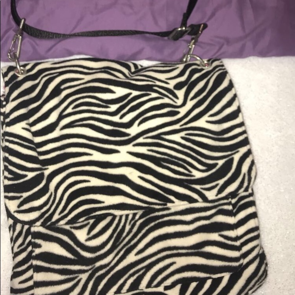 zebra purse